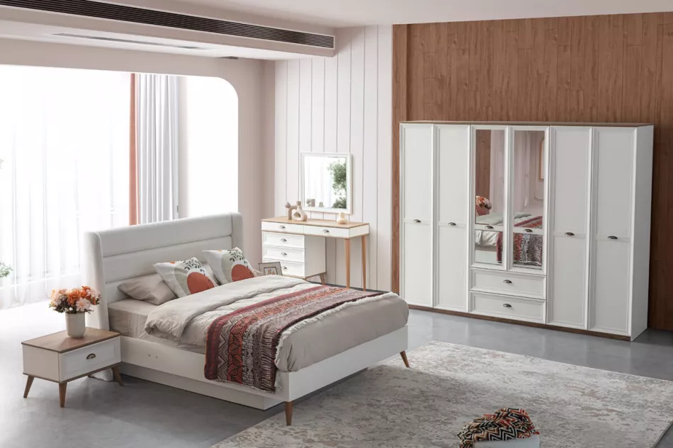 Modern Country Döşemeli Karyola